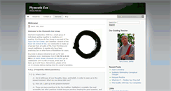 Desktop Screenshot of plymouthzen.com
